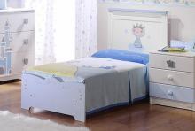 Кровать Micuna Big Petit Prince (белый+небесно-голубой)