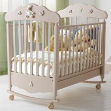 Кроватка Baby Expert Bijoux (беленая)