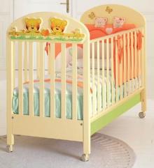 Кроватка Baby Expert Tenerino (panna/verde)