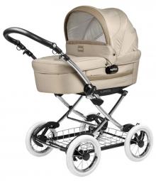 Детская коляска для новорожденных Peg-Perego Young Auto Chrome
