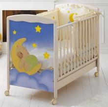 Кроватка Baby Expert Dormiglione (беленая)