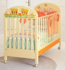 Кроватка Baby Expert Tenerino (panna/arancio)