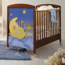 Кроватка Baby Expert Dormiglione (орех)
