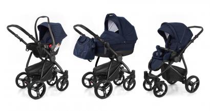 Коляска 3 в 1 Esspero Newborn Lux (шасси Black)