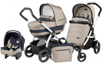 Коляска 3 в 1 Peg Perego Book 51 S Elite Set Modular (шасси White/Black)