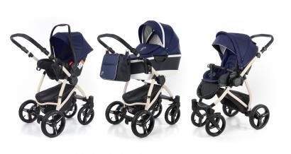 Коляска 3 в 1 Esspero Newborn Lux Alu (шасси Beige)