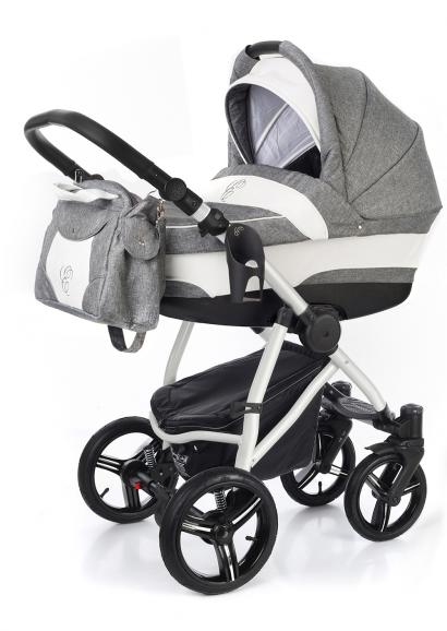 Коляска для новорожденных Esspero Newborn Lux (шасси Grey)