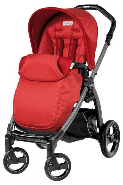 Прогулочная коляска Peg Perego Book S Pop Up Completo (шасси White/Black)