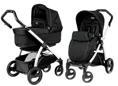 Коляска 2 в 1 Peg Perego Book S Pop Up Modular (шасси White/Black)