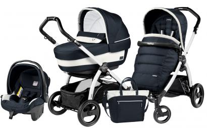 Коляска 3 в 1 Peg Perego Book S Elite Set Modular (шасси White/Black)