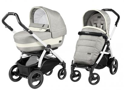 Коляска 2 в 1 Peg Perego Book 51 S Elite Modular (шасси White/Black)