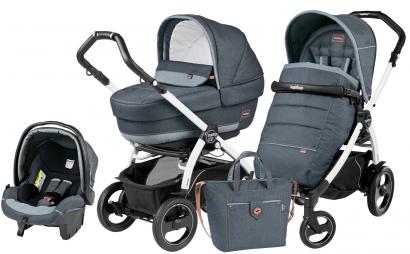 Коляска 3 в 1 Peg Perego Book 51 S Elite Set Modular (шасси White/Black)