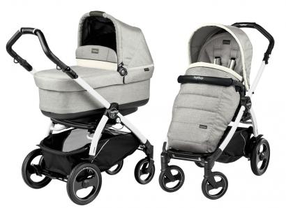 Коляска 2 в 1 Peg Perego Book 51 S Pop Up Modular (шасси White/Black)