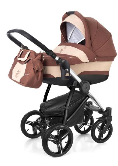 Коляска для новорожденных Esspero Newborn Lux (шасси Chrome)