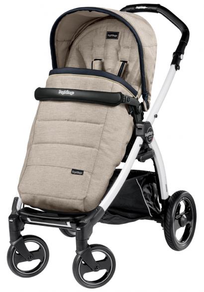 Прогулочная коляска Peg Perego Book S Pop Up Completo (шасси White/Black)