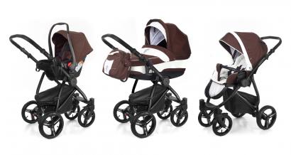 Коляска 3 в 1 Esspero Newborn Lux (шасси Black)