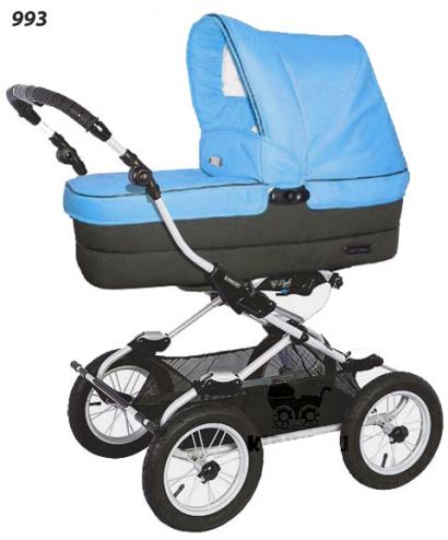 Детская коляска для новорожденных Bebecar Style AT Tendence