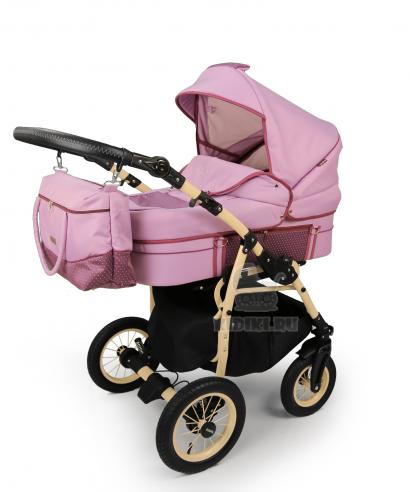 Детская коляска для новорожденных  Amigos Perfect Cream