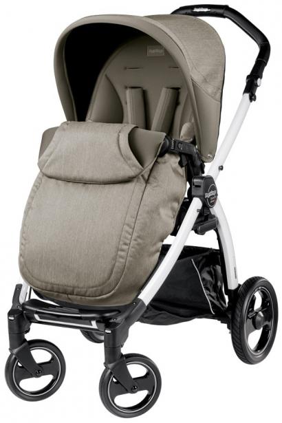 Прогулочная коляска Peg Perego Book S Pop Up Completo (шасси White/Black)