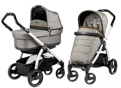 Коляска 2 в 1 Peg Perego Book S Pop Up Modular (шасси White/Black)