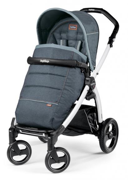 Прогулочная коляска Peg Perego Book S Pop Up Completo (шасси White/Black)