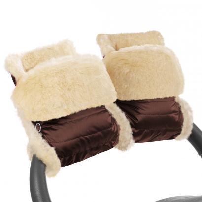 Муфта-рукавички для коляски Esspero Oskar (Натуральная шерсть)