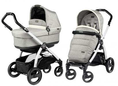 Коляска 2 в 1 Peg Perego Book S Pop Up Modular (шасси White/Black)