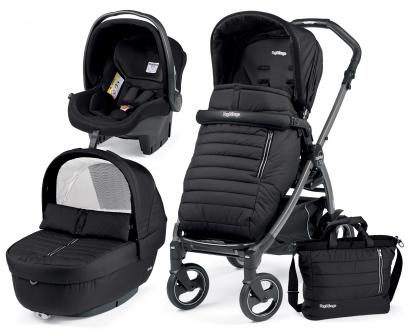 Коляска 3 в 1 Peg Perego Book 51 Breeze Set Modular (шасси White/Black)