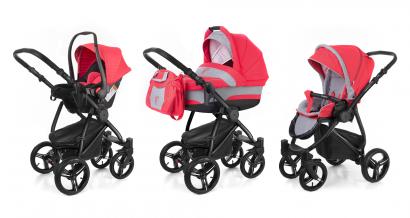 Коляска 3 в 1 Esspero Newborn Lux (шасси Black)