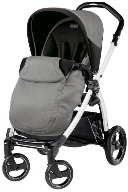 Прогулочная коляска Peg Perego Book S Pop Up Completo (шасси White/Black)