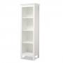 Книжный шкаф Crystal White (белый)